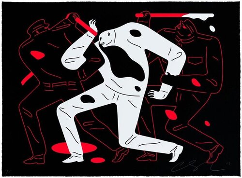 The Disappeared - Black van Cleon Peterson, Afdruk te koop op Singulart