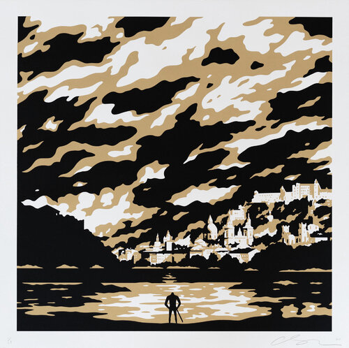 The Burning City - Day van Cleon Peterson, Afdruk te koop op Singulart