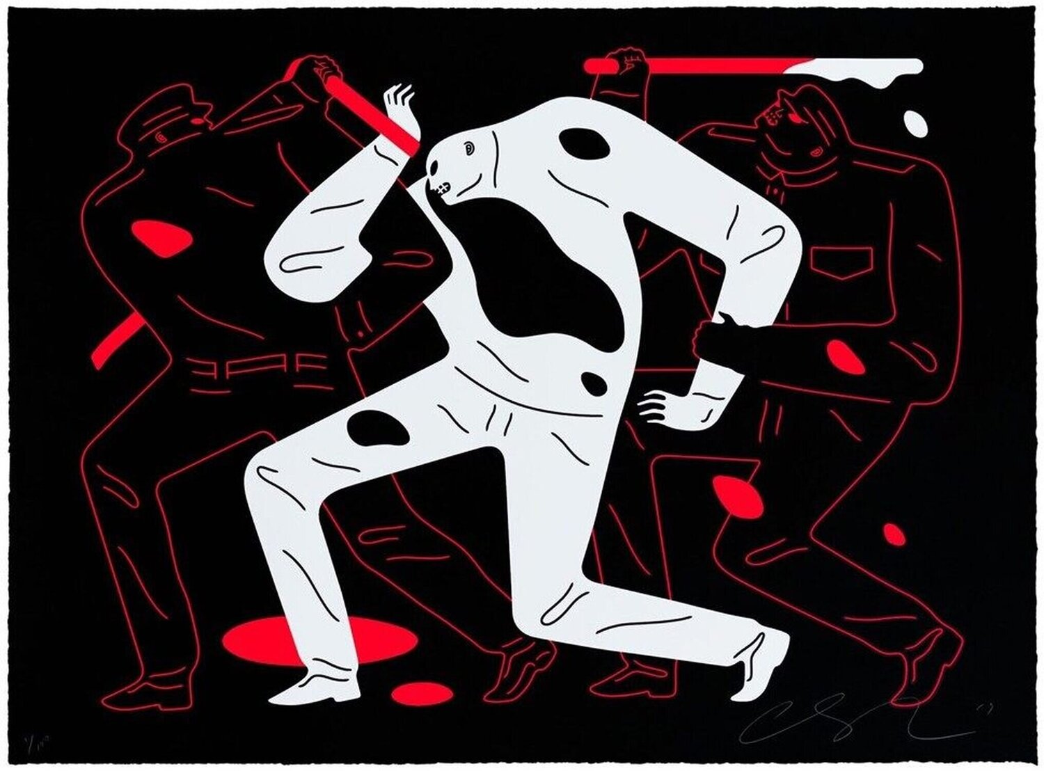 The Disappeared - Black Cleon Peterson Stampa in vendita
