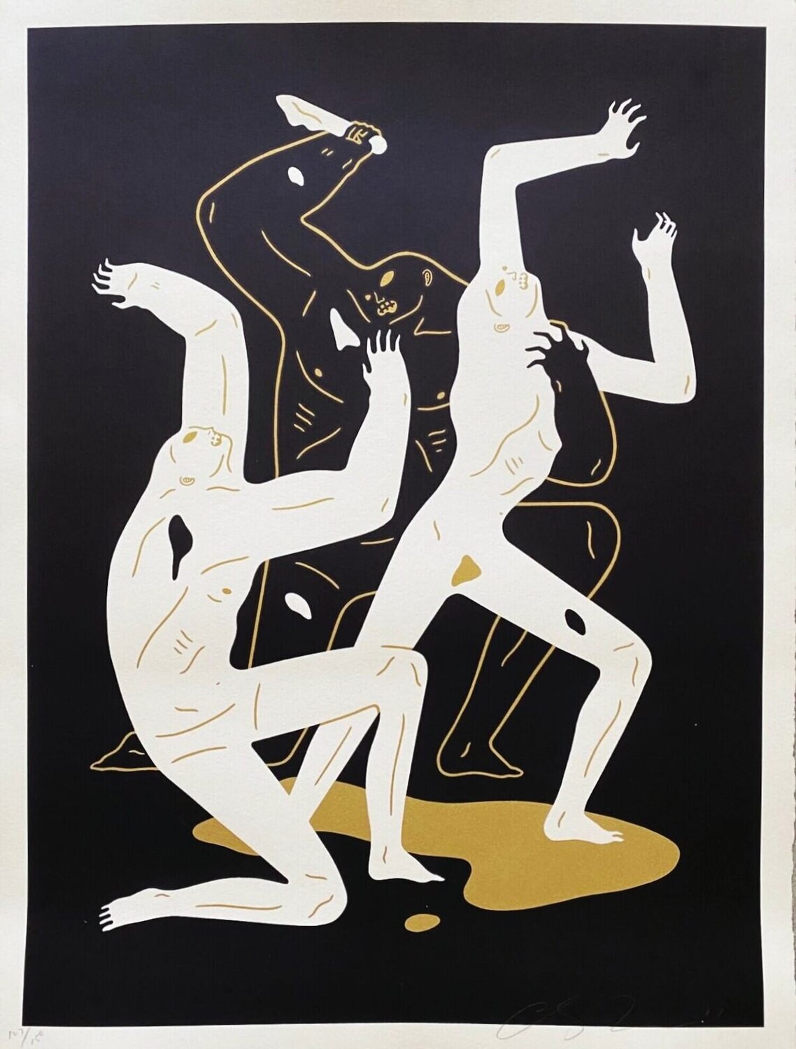 Heathens (Black) Cleon Peterson Stampa in vendita
