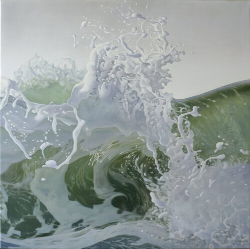Welle No. 12 van Jean-Pierre Kunkel, Schilderij te koop op Singulart