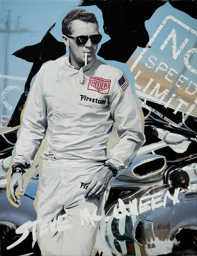ICONS Steve McQueen, I / X by Jean-Pierre Kunkel, Other Media for Sale on Singulart