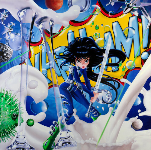 EDITION 2, Advertising Pop-Art No.1 by Jean-Pierre Kunkel, Painting for Sale on Singulart