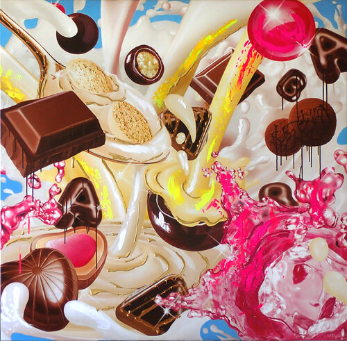 EDITION 2, Advertising Pop-Art No.2 von Jean-Pierre Kunkel, Malerei kaufen auf Singulart