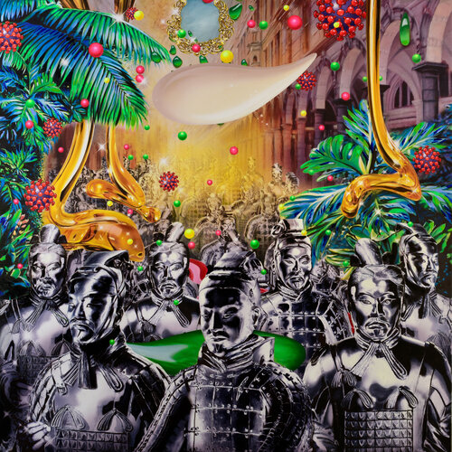 EDITION 2, Advertising Pop-Art No.3 van Jean-Pierre Kunkel, Schilderij te koop op Singulart