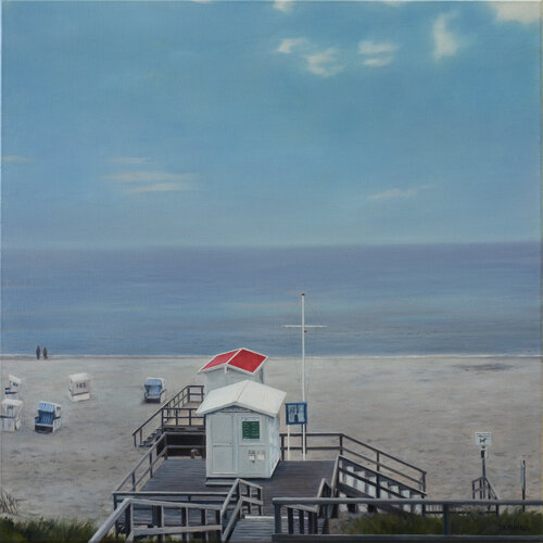 Syltimpression No. 6 - List Weststrand van Jean-Pierre Kunkel, Schilderij te koop op Singulart