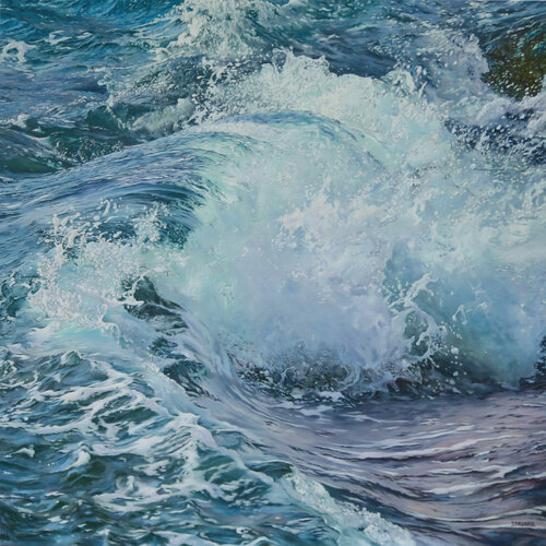 Welle No. 17 van Jean-Pierre Kunkel, Schilderij te koop op Singulart