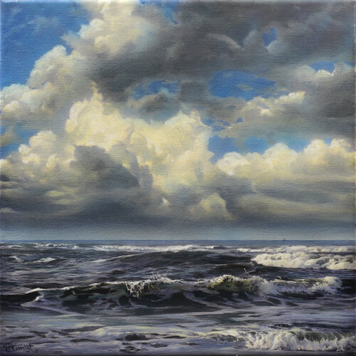 Syltimpression No. 8 - Sturm 2 par Jean-Pierre Kunkel, Peinture en vente sur Singulart