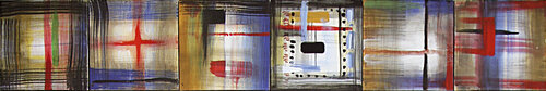 Abstraktes Band by Jean-Pierre Kunkel, Painting for Sale on Singulart