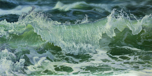 Welle No. 8 van Jean-Pierre Kunkel, Schilderij te koop op Singulart