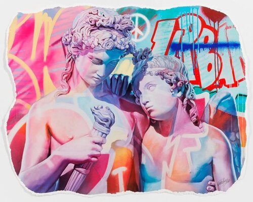 Cupid and Hymen Diaspasis von PichiAvo, Druck kaufen auf Singulart