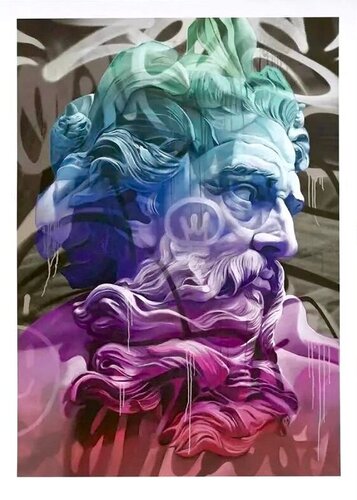 Poseidon Chromata by PichiAvo, 인쇄 for Sale on Singulart