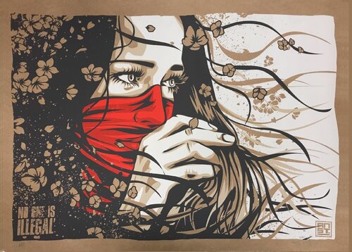 No One is Illegal par Ernest Pignon-Ernest, Édition en vente sur Singulart