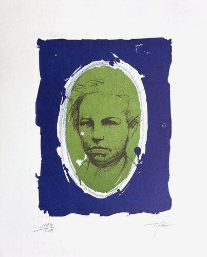 Rimbaud variations VII van Ernest Pignon-Ernest, Afdruk te koop op Singulart