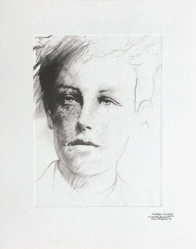 Rimbaud variations XII van Ernest Pignon-Ernest, Afdruk te koop op Singulart