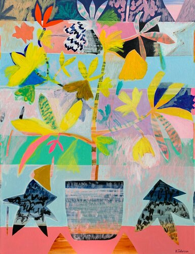 Paradise City by Kaitlin Johnson, Painting for Sale on Singulart