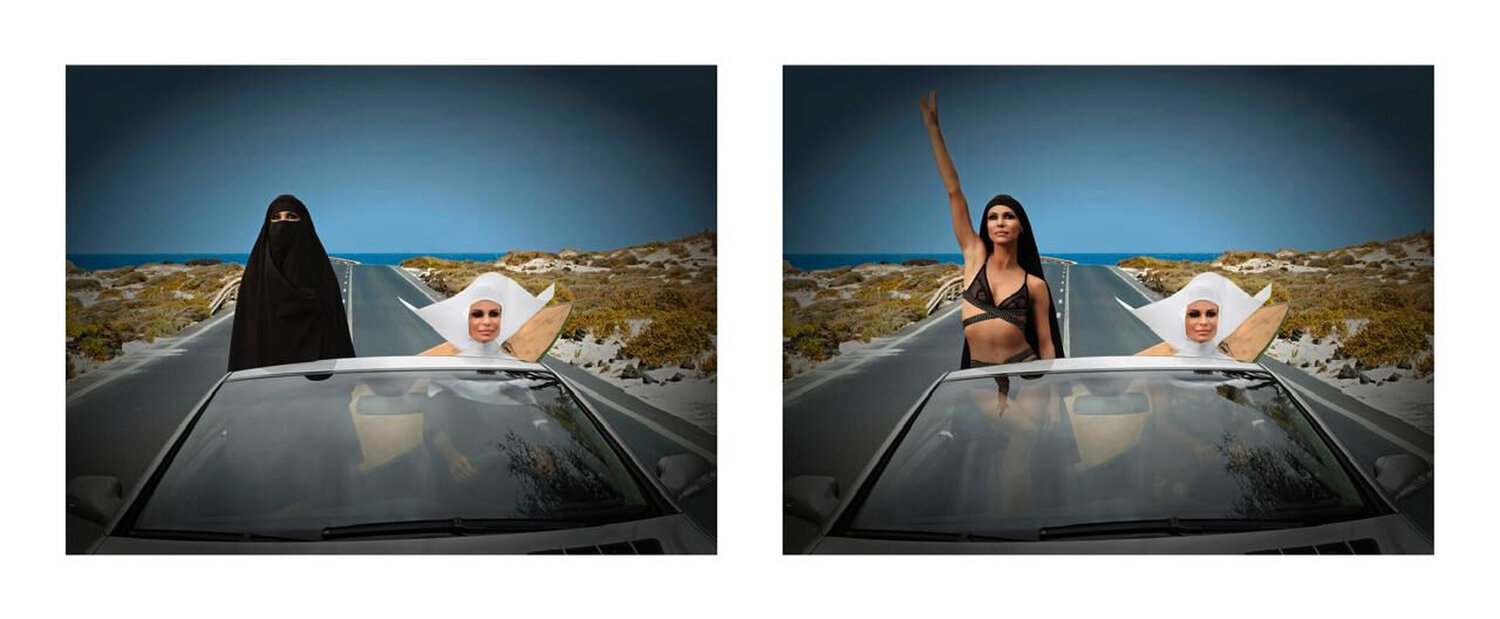 Thelma and Louise Cecile Plaisance Stampa in vendita