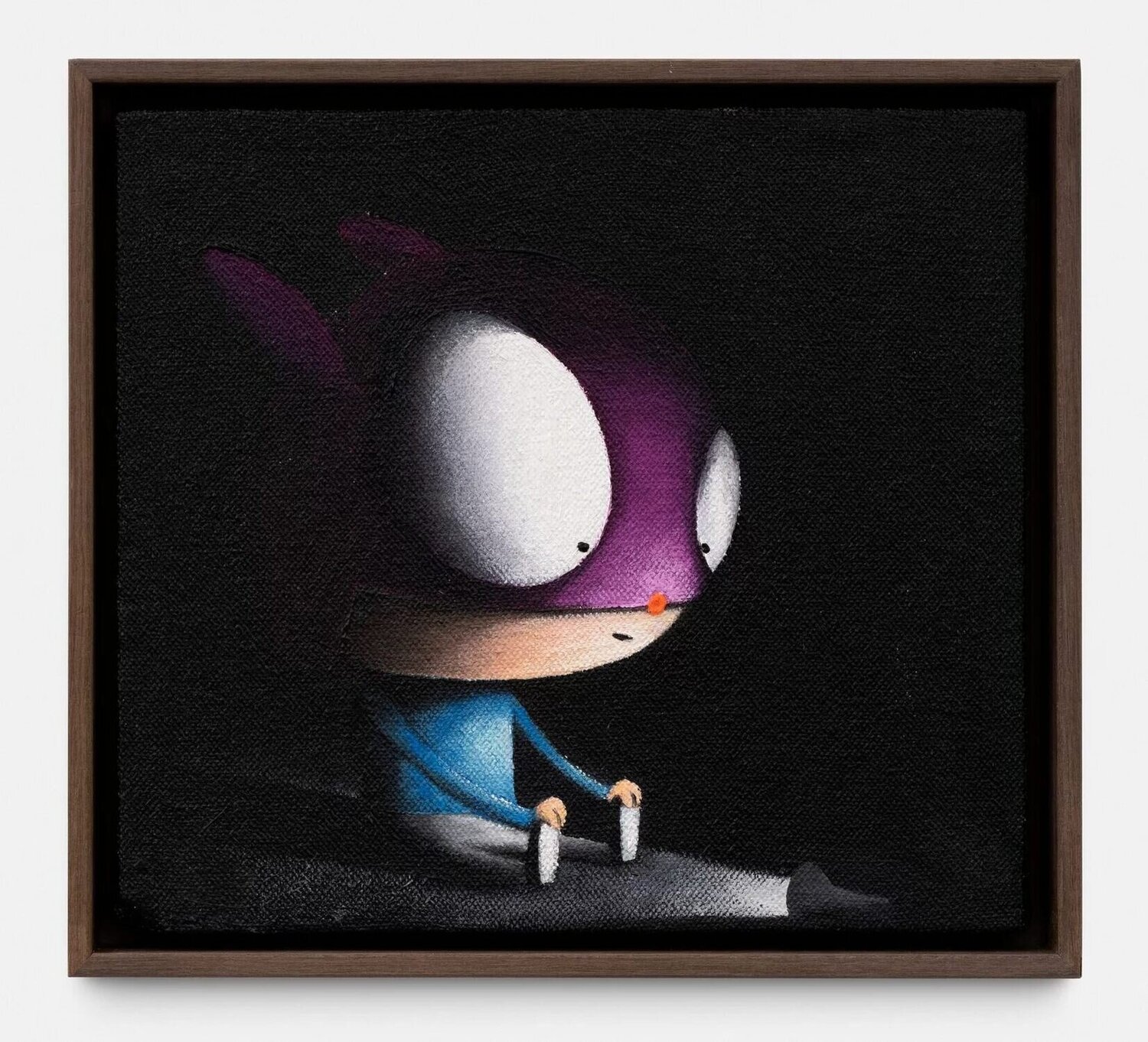 Lantern Boy  Edgar Plans Original painting for sale