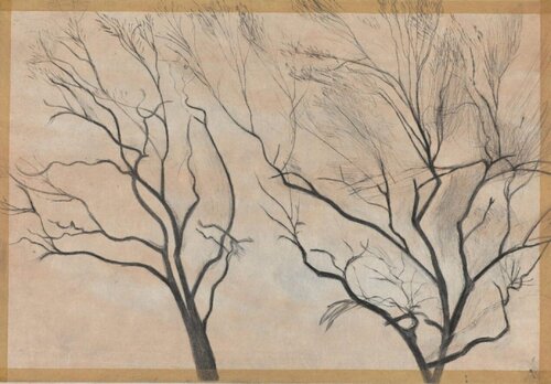 Nut Trees (Yellow) by Sylvia Plimack Mangold, Print for Sale on Singulart