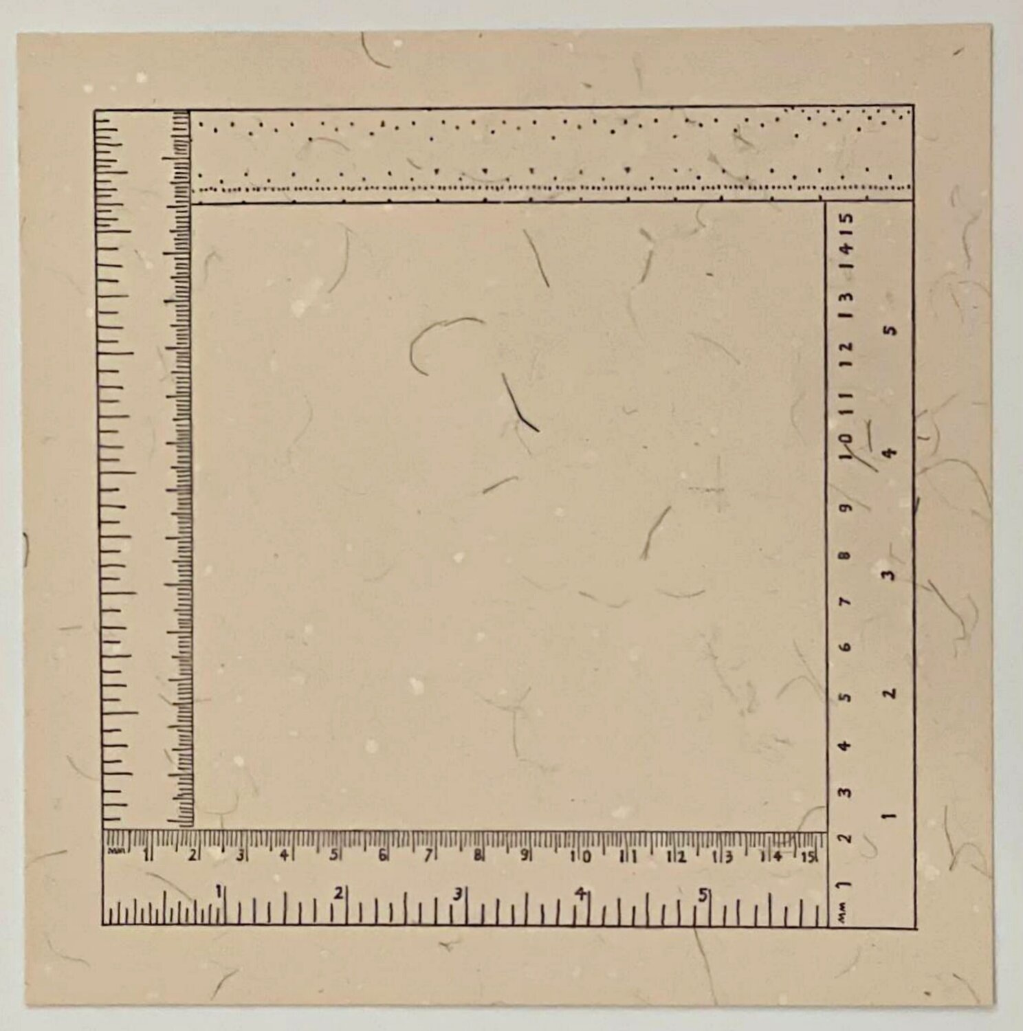Six Inches Four Ways, in the original colophon envelope Sylvia Plimack Mangold Druck zu verkaufen