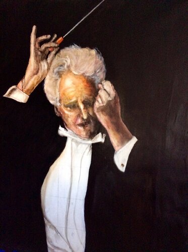 The Conductor par Charlie Patton, Peinture en vente sur Singulart