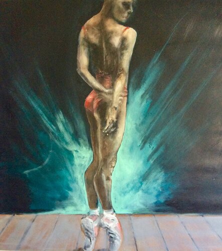 The Audition di Charlie Patton, Pittura in vendita su Singulart