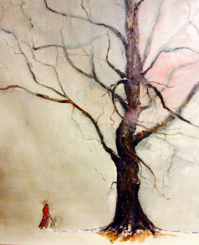 The winter tree by Charlie Patton, Painting for Sale on Singulart