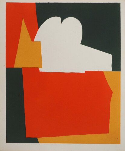 Composition rouge et verte by Serge Poliakoff, Print for Sale on Singulart