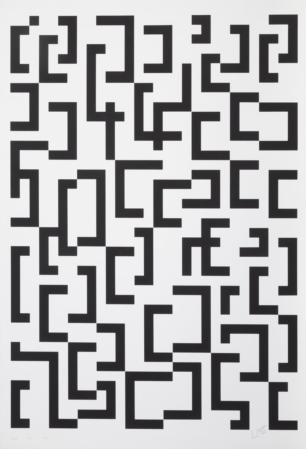Werkubersicht/Work-Overview D Leon Polk Smith