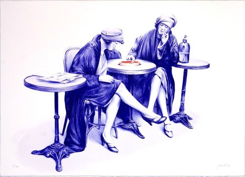 Ménage à trois von Paco Pomet, Druck kaufen auf Singulart