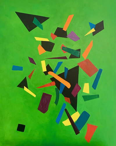 Distraction di Paulina Wong, Pittura in vendita su Singulart