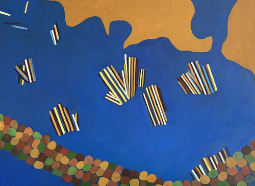 Afloat van Paulina Wong, Schilderij te koop op Singulart