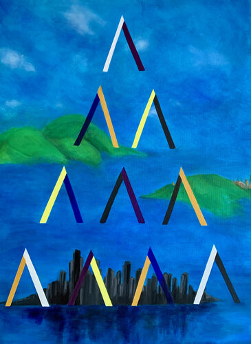 Reconnect de Paulina Wong, Pintura a la venta en Singulart