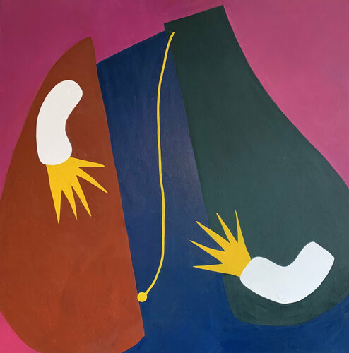 Peter and Mary by Paulina Wong, Painting for Sale on Singulart