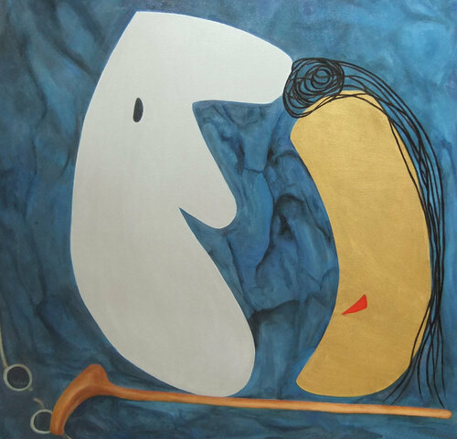 Gold & Silver von Paulina Wong, Malerei kaufen auf Singulart