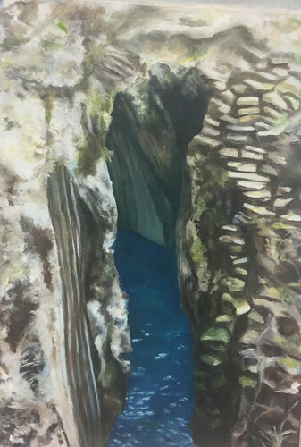 abyses di Paulina Wong, Pittura in vendita su Singulart