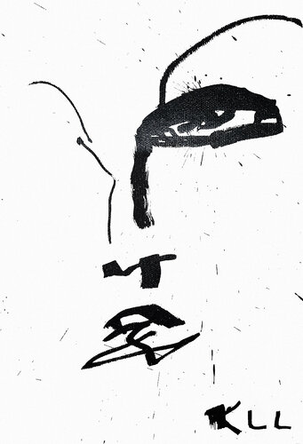 Lucky Number 3 de Kamile Lukrecija Lukosiute, Pintura a la venta en Singulart