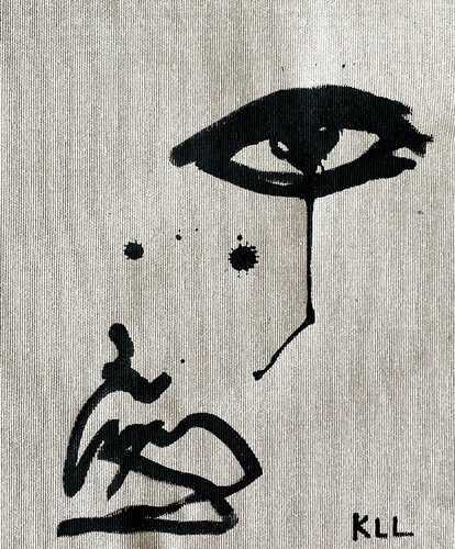 Lucky Number 6 de Kamile Lukrecija Lukosiute, Pintura a la venta en Singulart