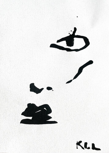 Lucky Number 10 par Kamile Lukrecija Lukosiute, Peinture en vente sur Singulart