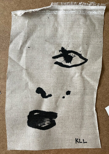 Lucky Number 12 de Kamile Lukrecija Lukosiute, Pintura a la venta en Singulart