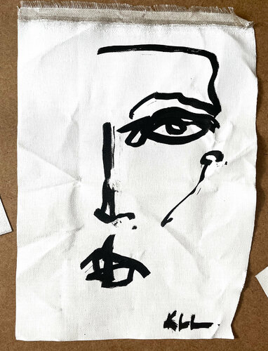 Unlucky Number 13 de Kamile Lukrecija Lukosiute, Pintura a la venta en Singulart