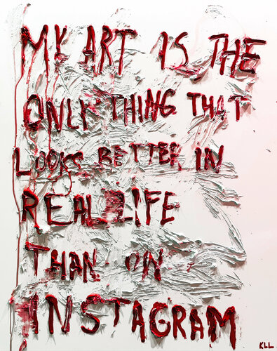 real life de Kamile Lukrecija Lukosiute, Pintura a la venta en Singulart
