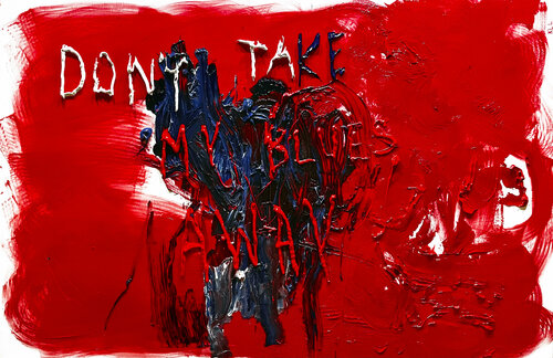 my blues de Kamile Lukrecija Lukosiute, Pintura a la venta en Singulart