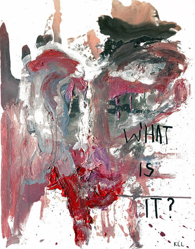 what is it par Kamile Lukrecija Lukosiute, Peinture en vente sur Singulart