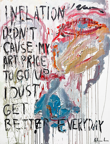 inflation de Kamile Lukrecija Lukosiute, Pintura a la venta en Singulart