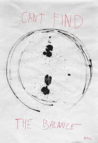 can't find the balance by Kamile Lukrecija Lukosiute, デッサン for Sale on Singulart
