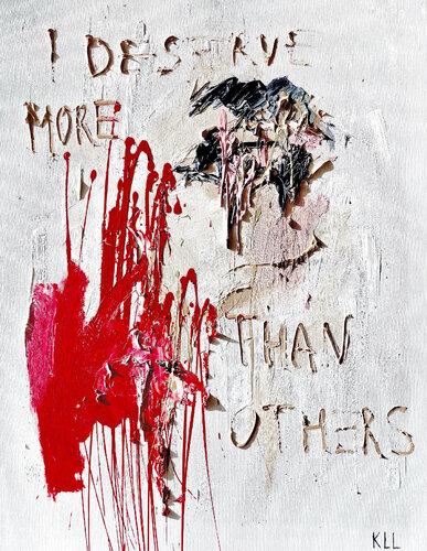 deserve van Kamile Lukrecija Lukosiute, Schilderij te koop op Singulart