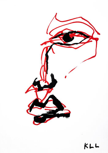 Sketch 8 van Kamile Lukrecija Lukosiute, Schilderij te koop op Singulart