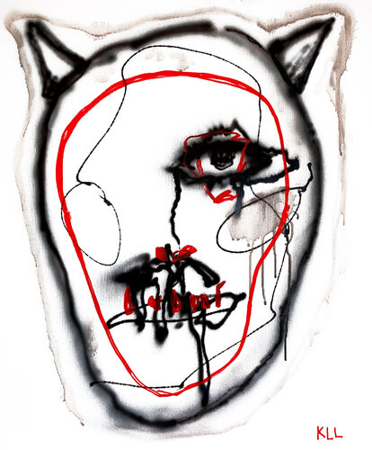 evil van Kamile Lukrecija Lukosiute, Schilderij te koop op Singulart