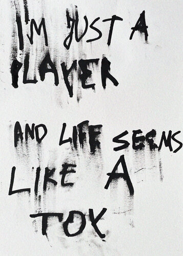 player by Kamile Lukrecija Lukosiute, Painting for Sale on Singulart